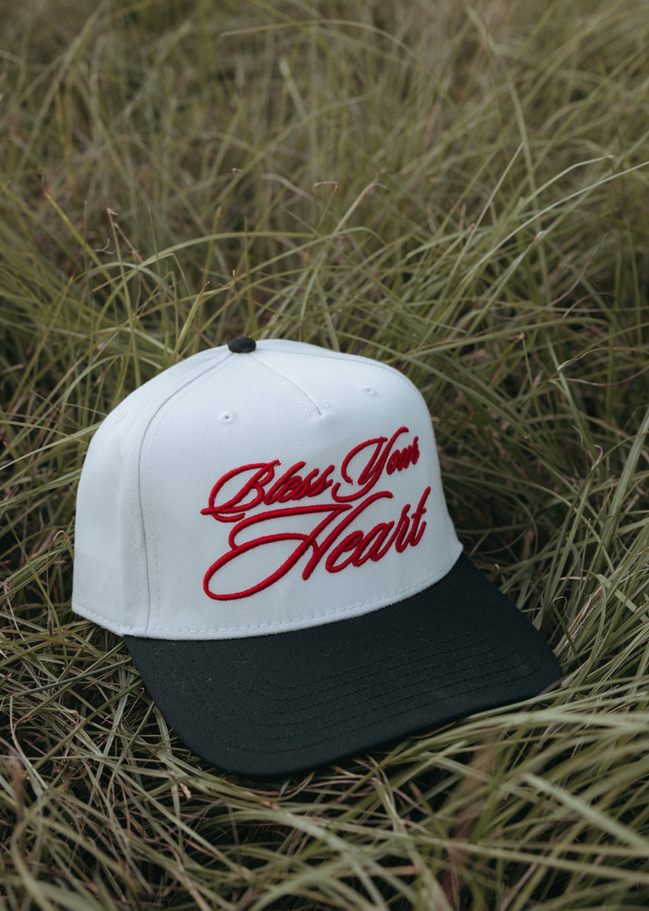 Bless Your Heart Trucker Hat- Black