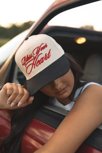 Bless Your Heart Trucker Hat- Black