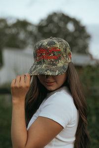 Bless Your Heart Trucker Hat- Camo