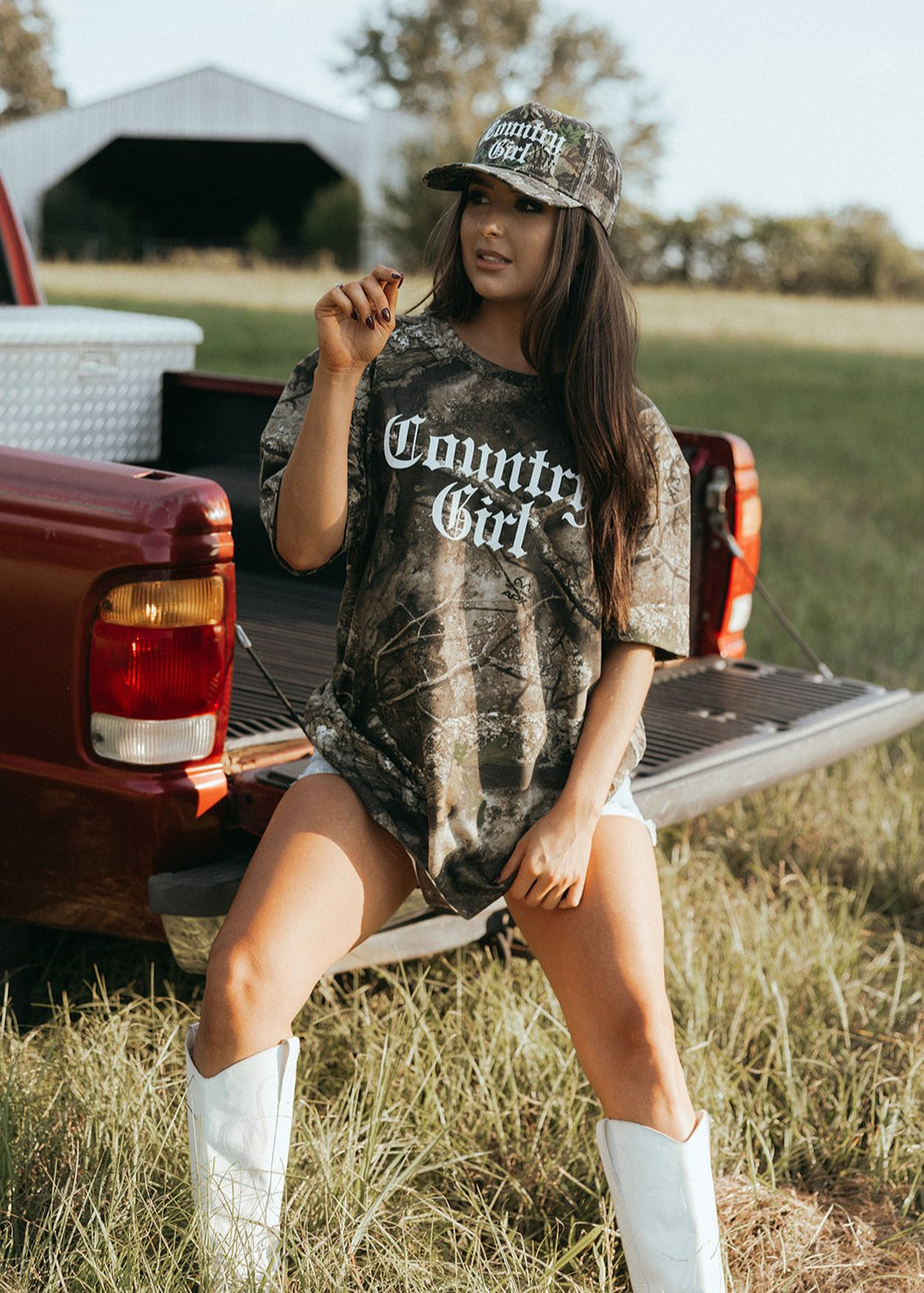 Country Girl Camo Tee