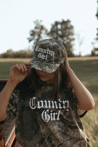 Country Girl Camo Tee