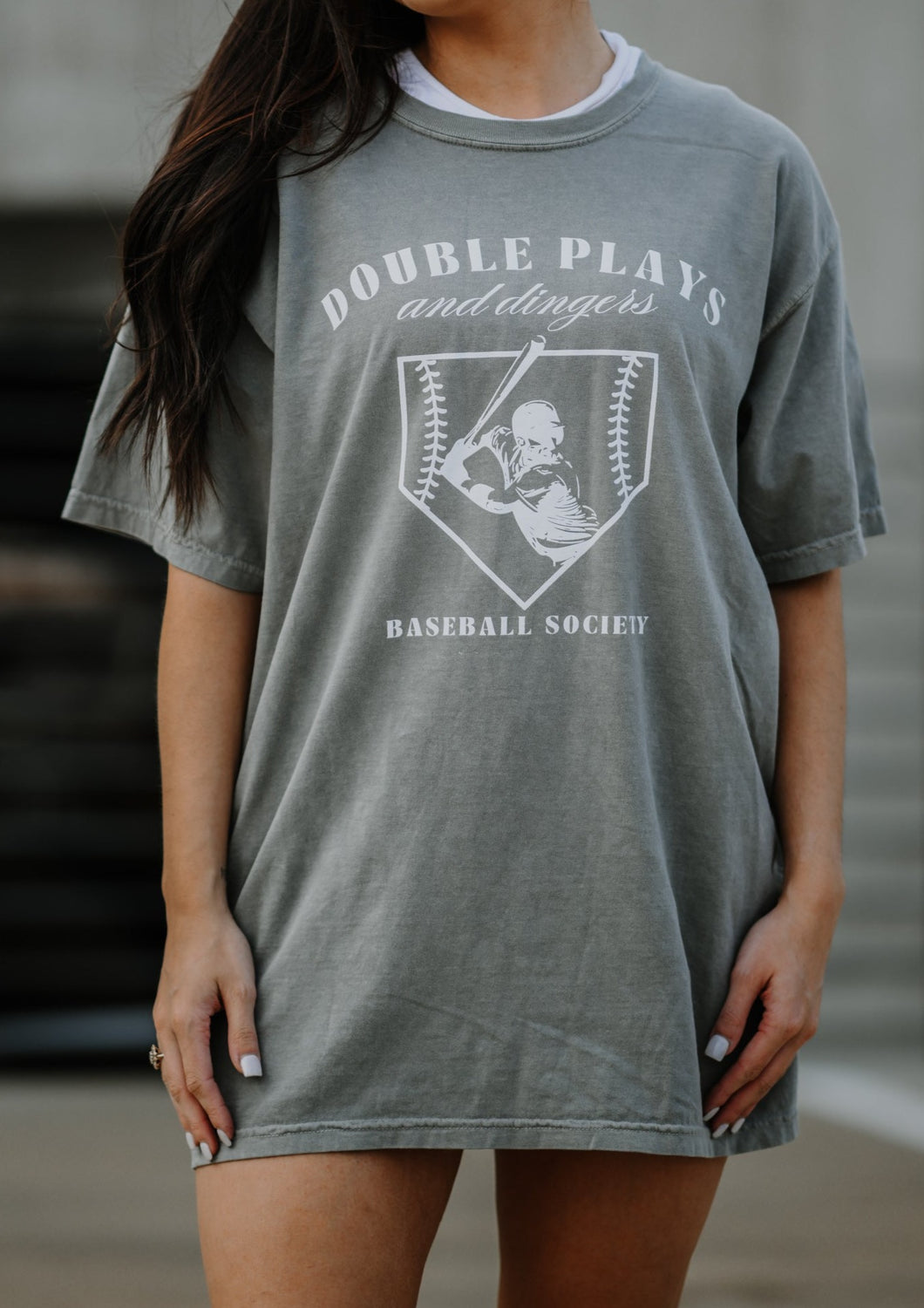 Double Plays + Dingers Tee