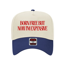 Load image into Gallery viewer, Born Free Trucker Hat- Royal
