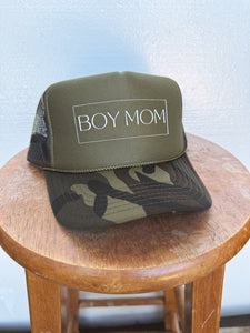 Boy Mom Trucker Hat