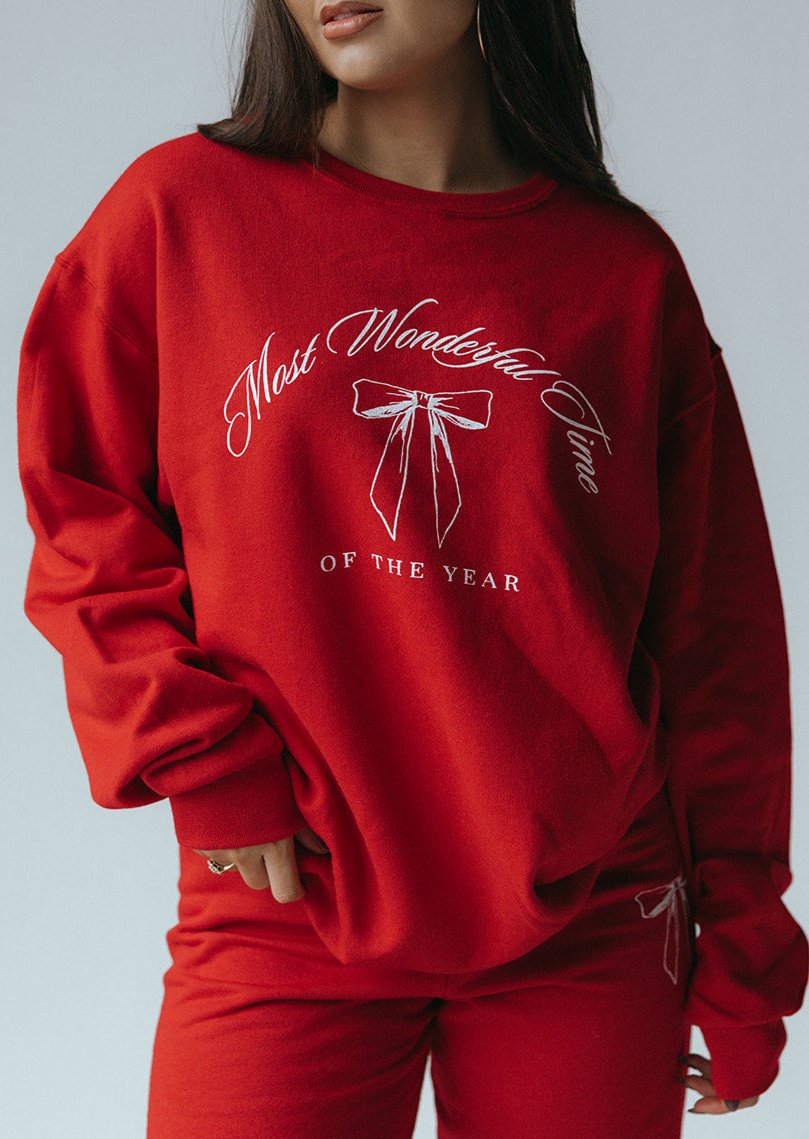 Most Wonderful Time Sweatshirt