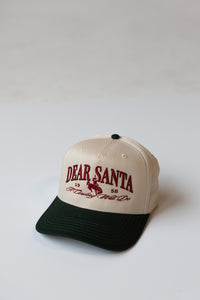 Dear Santa Trucker Hat- Red/Green