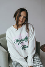 Load image into Gallery viewer, Kinda Naughty Kinda Nice Sweatshirt- Cream
