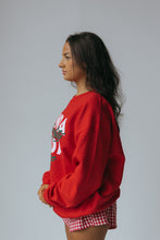 Load image into Gallery viewer, Kinda Naughty Kinda Nice Sweatshirt- Red
