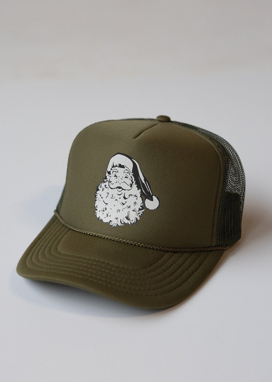 Santa Hat- Olive