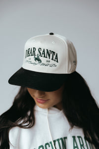 Dear Santa Trucker Hat- Black/Green