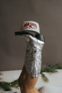 Dear Santa Trucker Hat- Red/Green