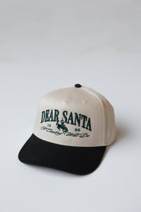 Dear Santa Trucker Hat- Black/Green