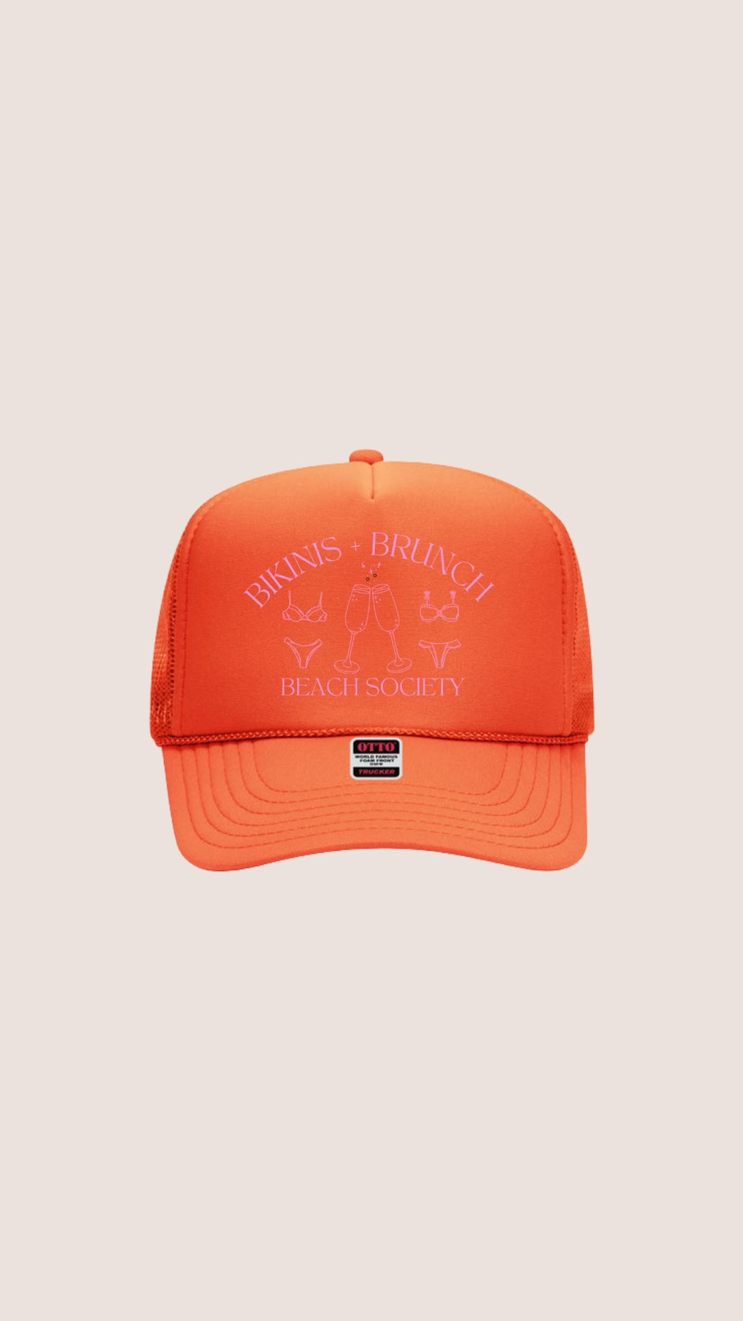 Bikinis + Brunch Trucker Hat