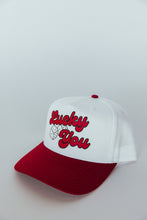 Load image into Gallery viewer, Lucky You Trucker Hat- Red
