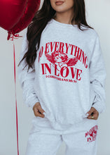 Load image into Gallery viewer, Do Everything in Love Sweatshirt- Ash
