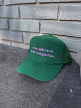 Load image into Gallery viewer, Drink Margaritas Trucker Hat- Green
